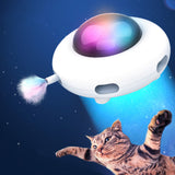 Gatos Teaser juguetes automáticos interactivo divertido gato pluma palo