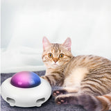 Gatos Teaser juguetes automáticos interactivo divertido gato pluma palo